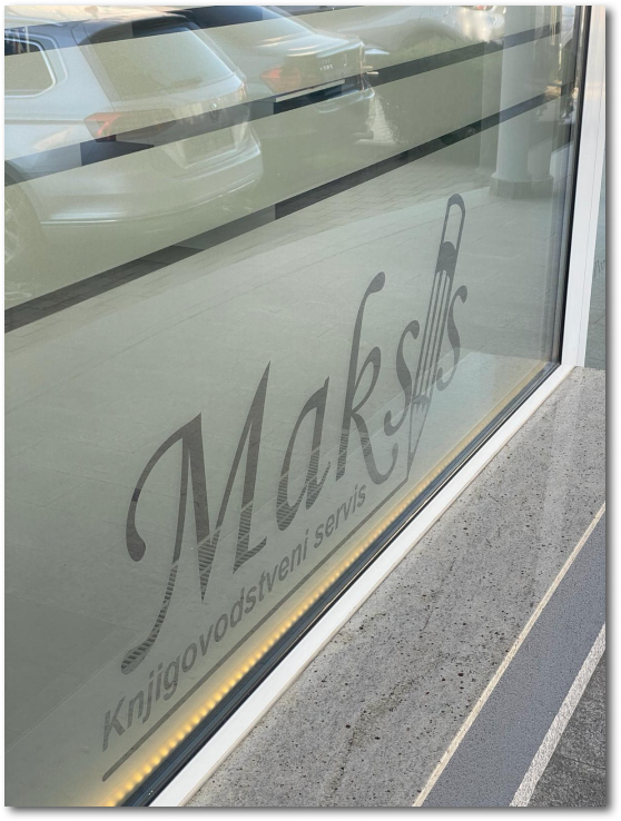 slika ulaza tvrtke Maksis